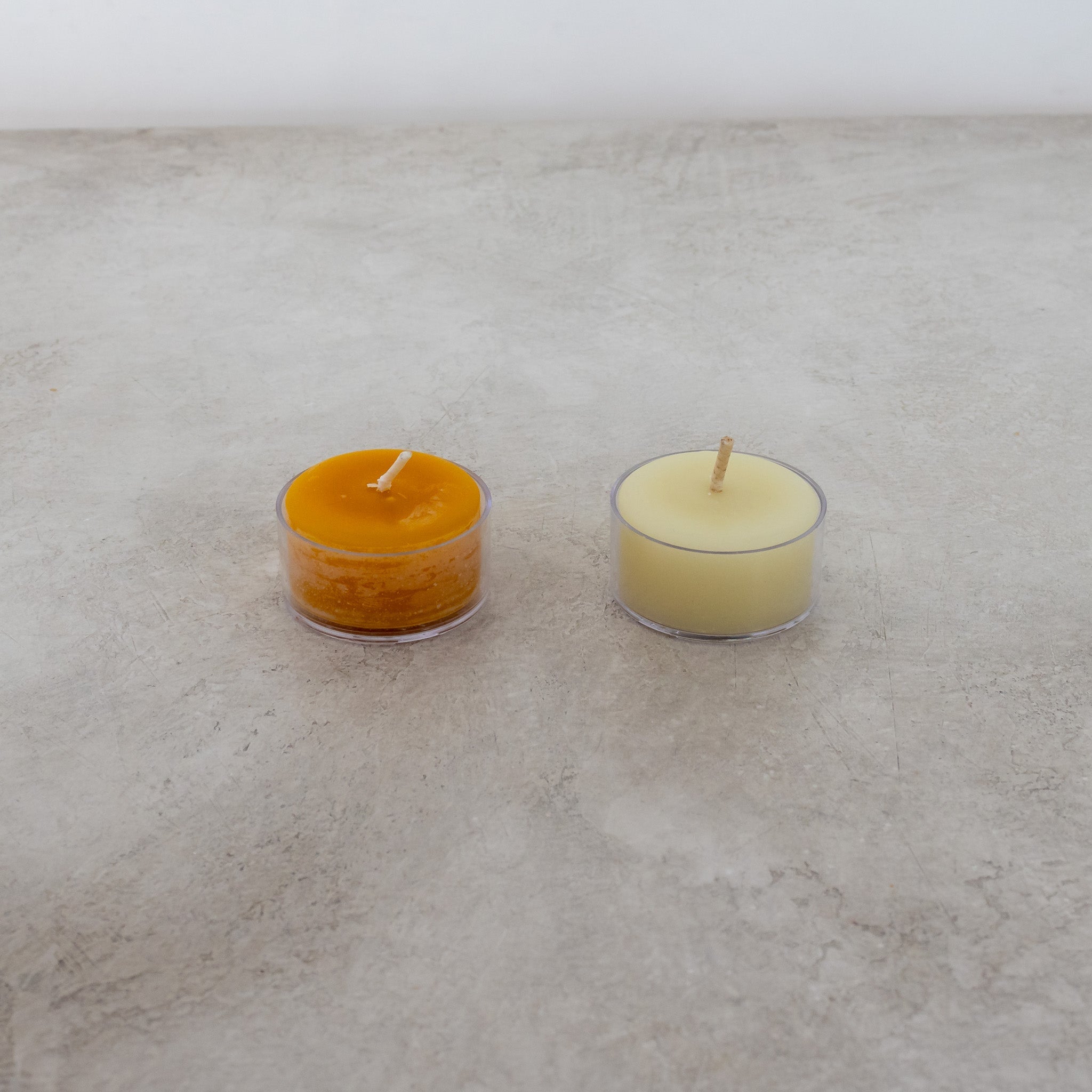 Bluecorn 100% Pure Beeswax Tealight Candle – Available in Raw or Ivory - Homekeep Studio