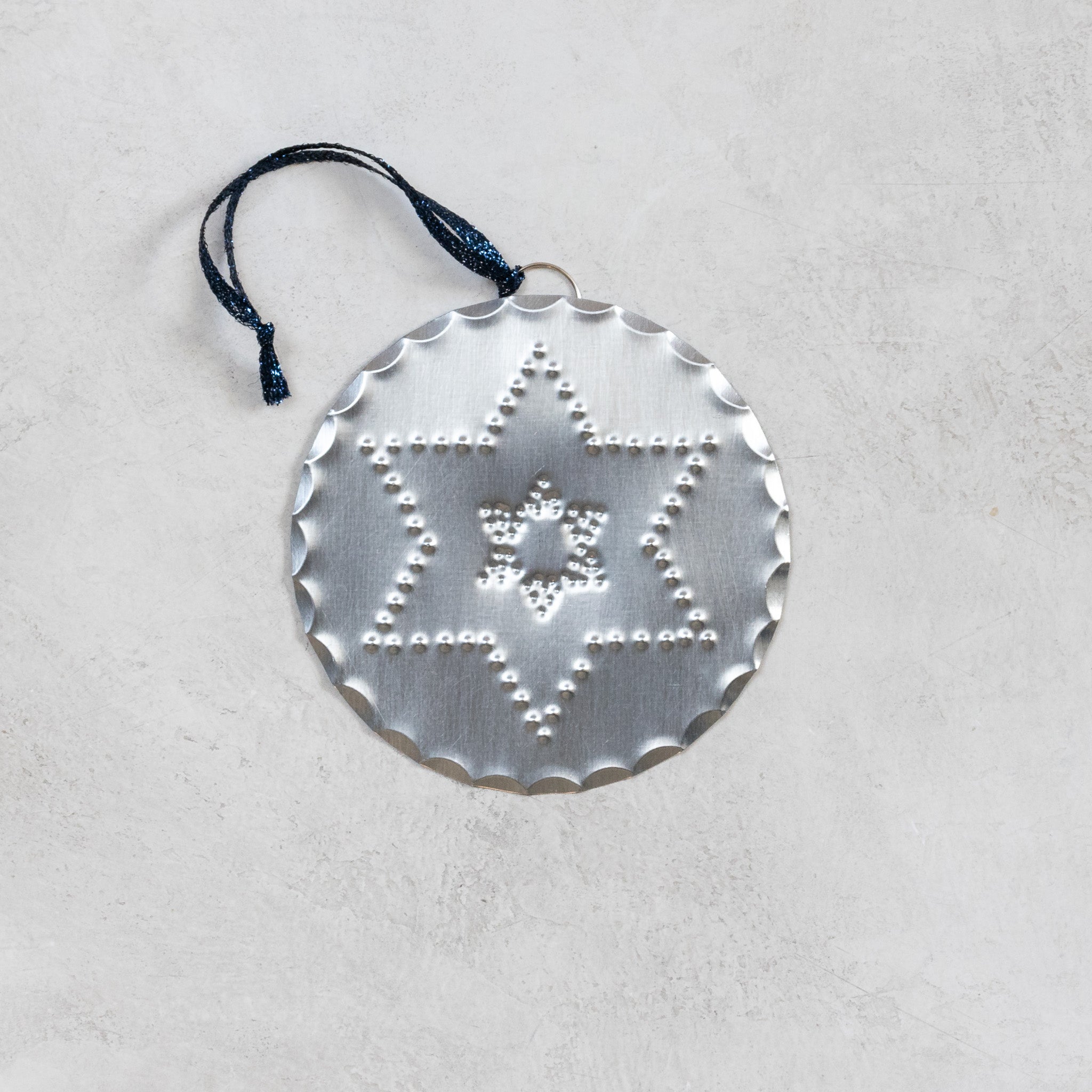 Star of David Ornament – Inner Star Design (3.5") - Homekeep Studio