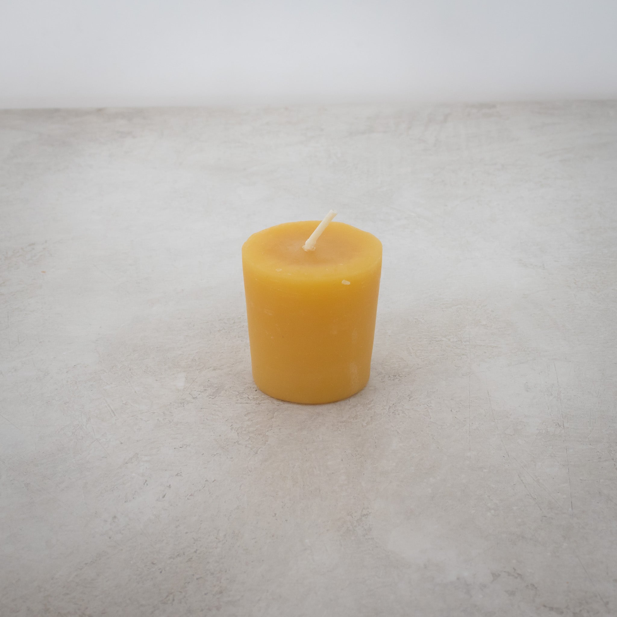 Bluecorn 100% Pure Beeswax Votive Candle – Available in Raw or Ivory - Homekeep Studio