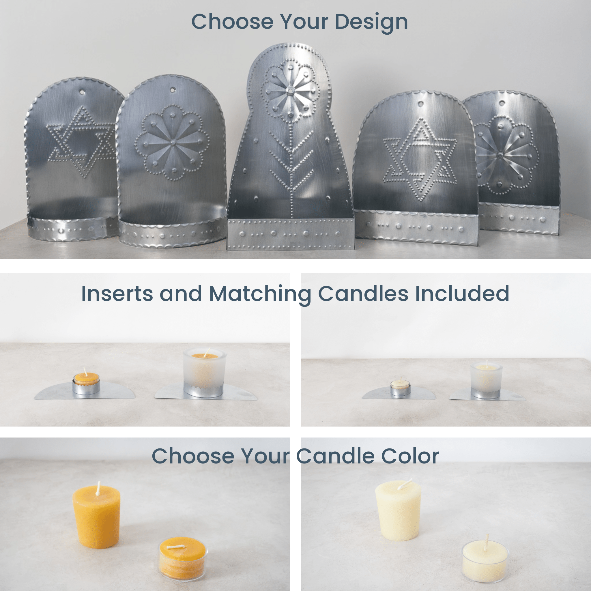 Cielo Light Dual Candle Gift Box – Tealight & Votive Set - Homekeep Studio