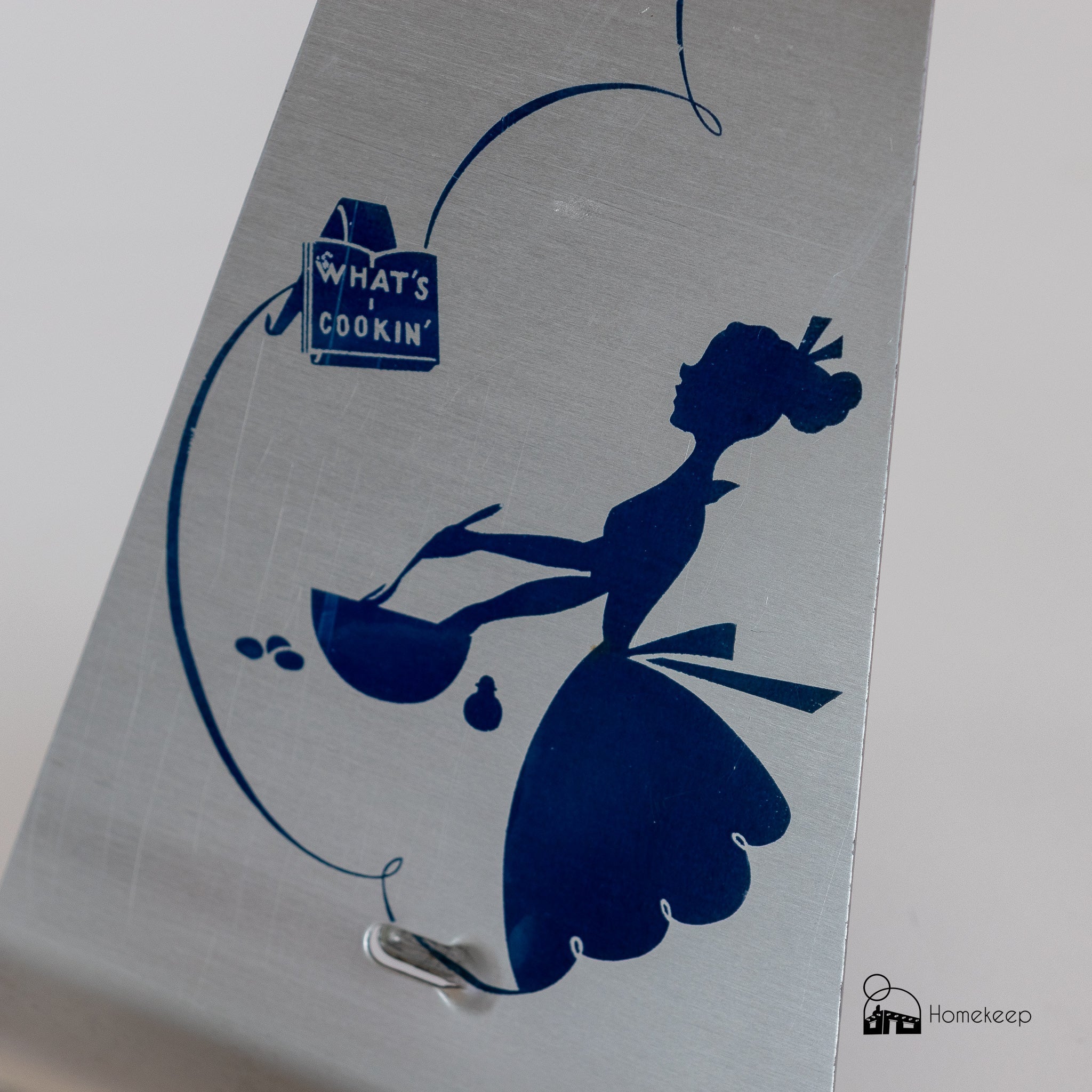 Vintage Aluminum Cookbook Holder - Homekeep Studio