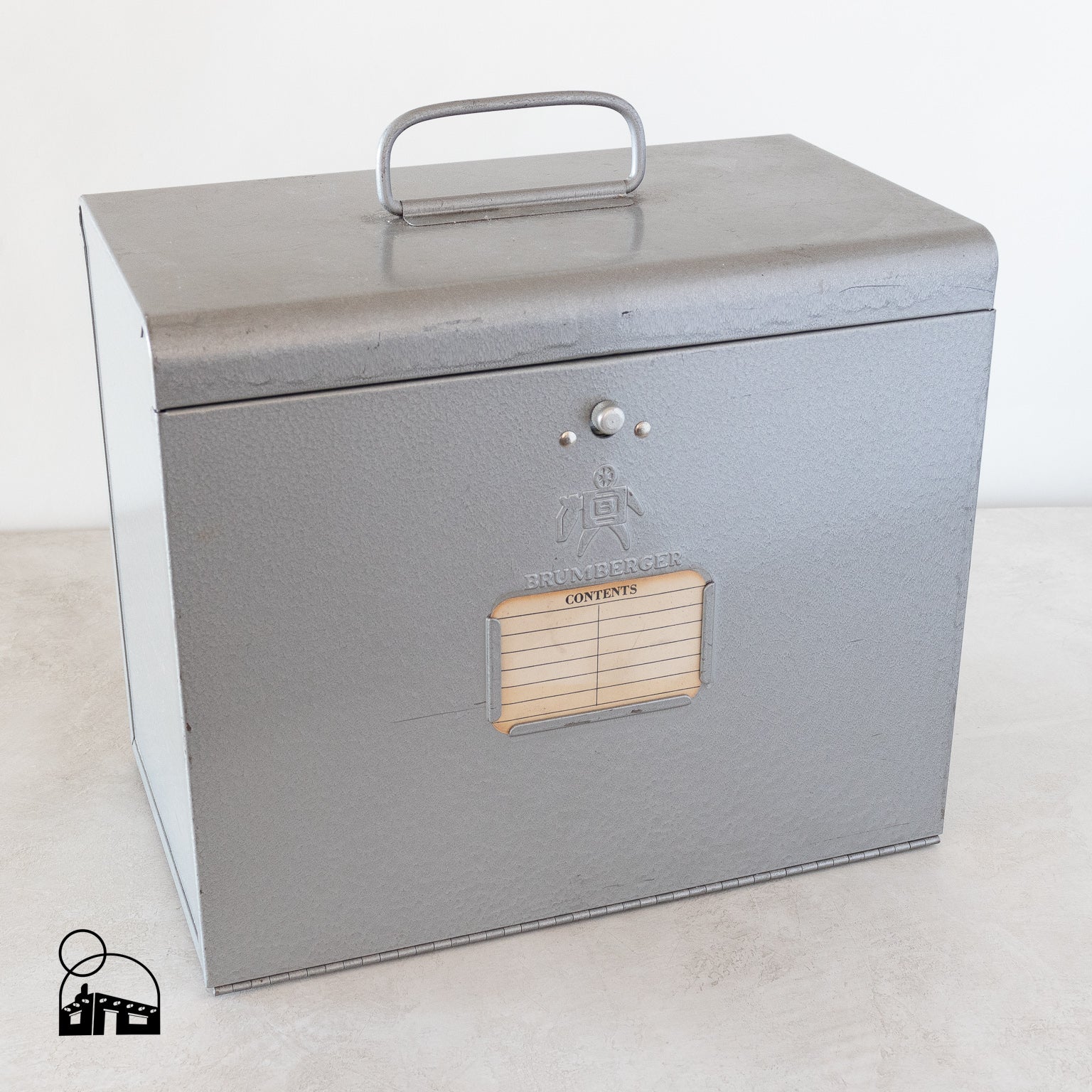 Vintage Brumberger Metal Film Storage Cabinet - Homekeep Studio