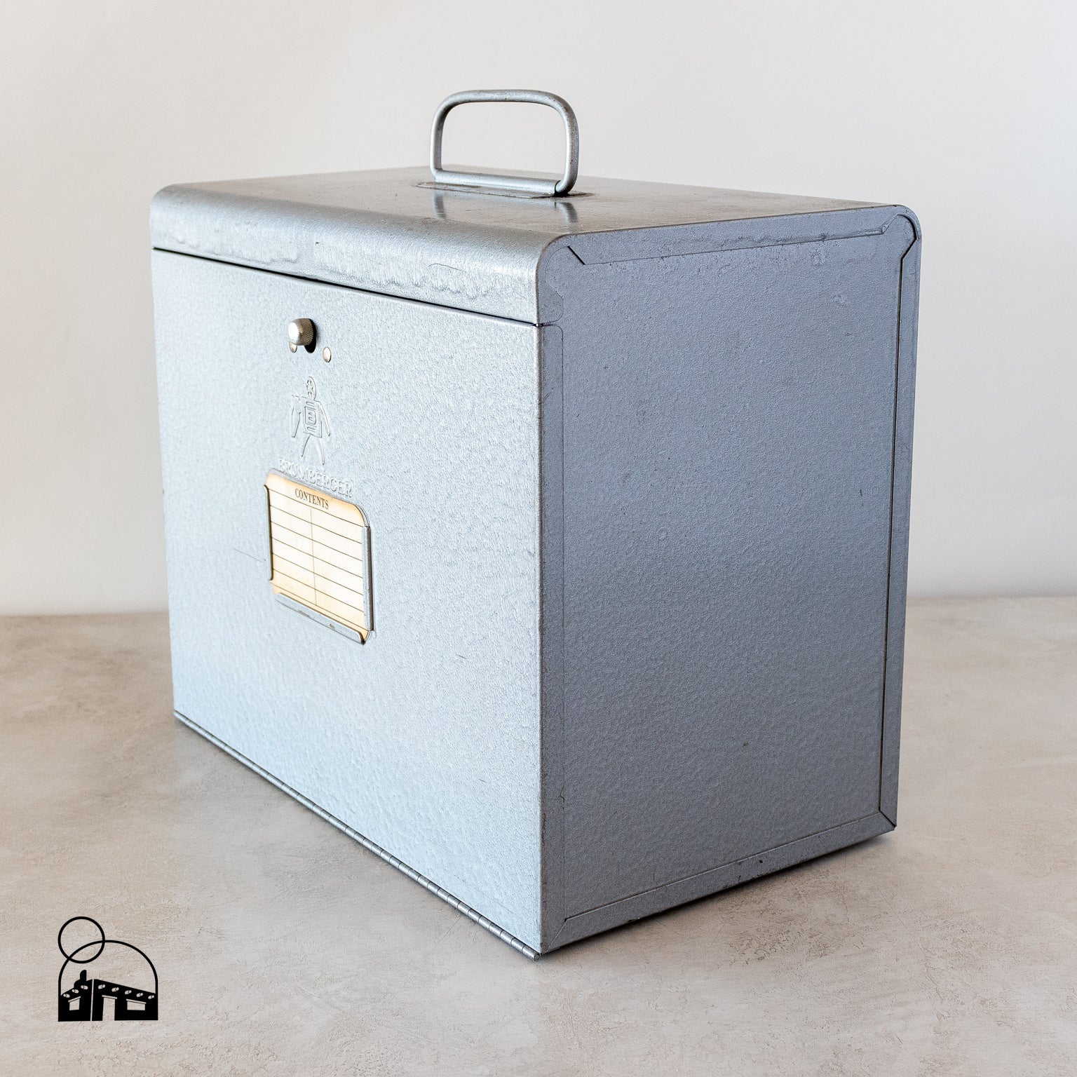 Vintage Brumberger Metal Film Storage Cabinet - Homekeep Studio
