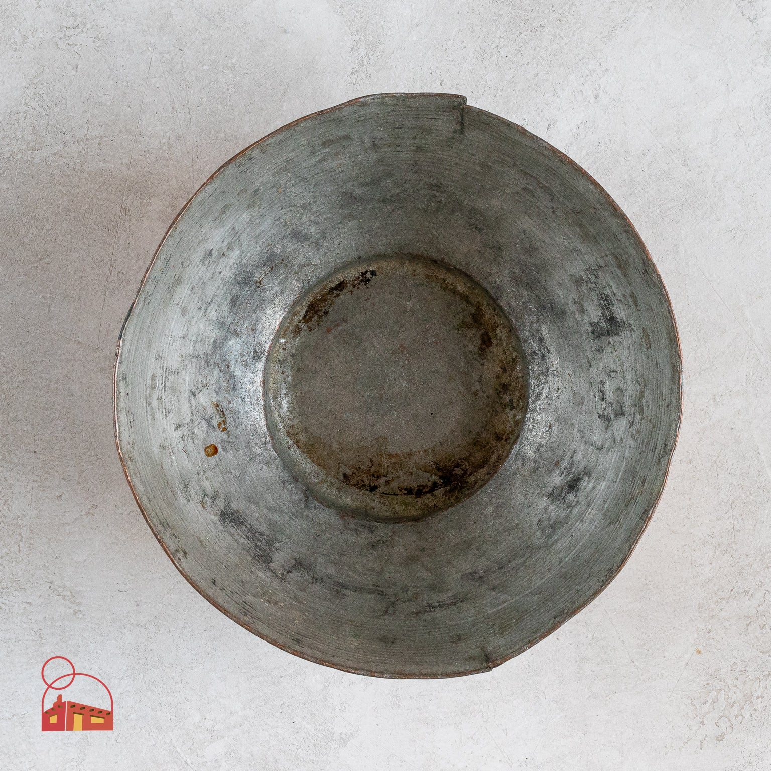 Vintage Copper and Tin Bowl - Homekeep Studio