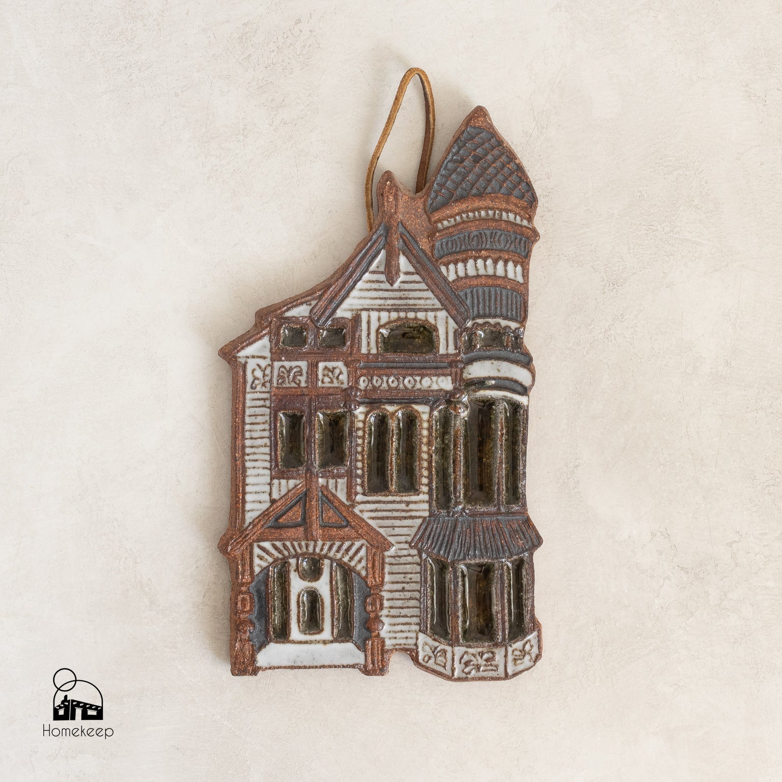 Vintage Victoria Littlejohn Ceramic Victorian House - Homekeep Studio