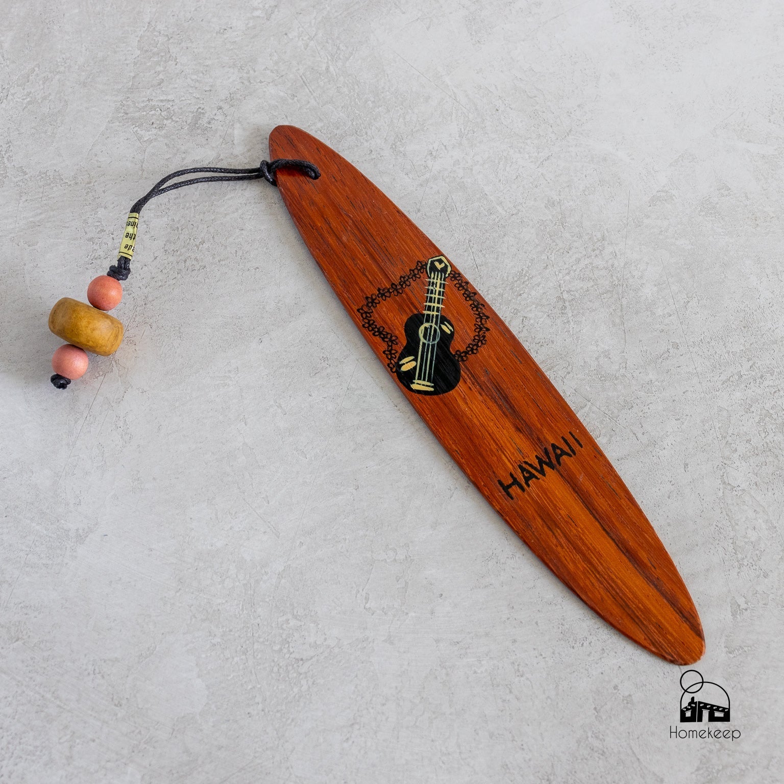 Wooden Surfboard Hawaii Bookmark - Homekeep Studio
